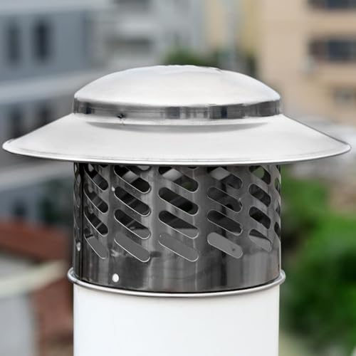 Sombrerete para chimenea de acero inoxidable resistente a la intemperie 7
