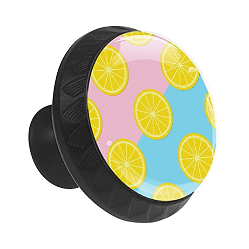 Boutons de tiroir citron pour remplacer les poignées usées d'une commode de chambre - 3