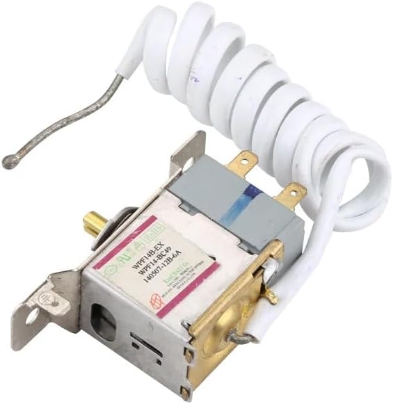 WPF14B-EX Refrigerator Thermostat,2 Feet Freezer Temperature Controller Switch, Refrigerator Accessories