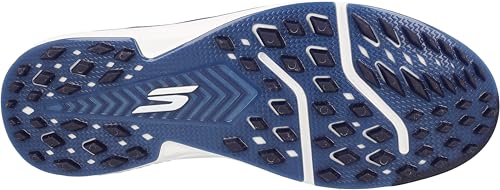 Image of Skechers Go Golf Prestige 214125 WNVR White /Navy /Red Men Golf Shoes