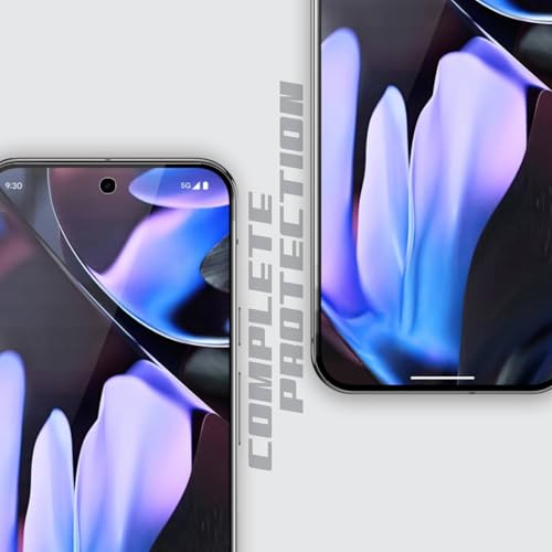 Image of SupCares TPU Unbreakable Membrane Screen Protector for Google Pixel 9 Pro XL and Google Pixel 10 Pro XL (6.8 Inch) With Easy Self Installation Kit | Fingerprint Working | Edge to Edge Coverage