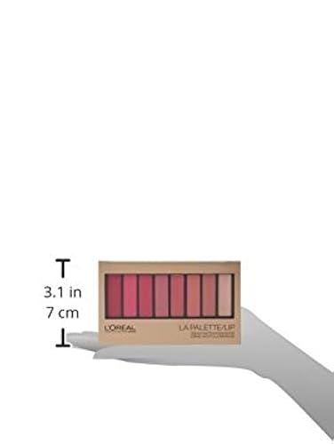Miniatura 5 de Paleta de labiales, cosméticos de L'Oreal Paris, rojos intensos, Rosado