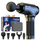 Bob and Brad T2 Massage Gun, Powerful Muscle Massage Gun 4000mAh Battery 10mm Amplitude,Percussion Massager with USB-C Charging for Back Shoulder Body Muscle, Handheld Massager Gifts for Men Women