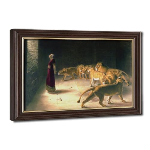 Impression sur toile Daniel Answer to The King tableau d'art avec cadre