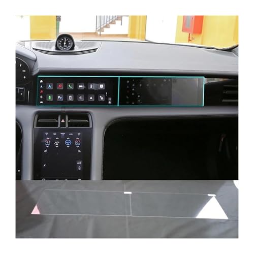 Verre trempé Porsche Taycan anti rayure protection écran GPS