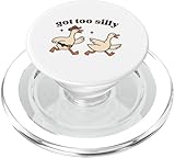 Photo Gallery got too silly goose cowgirl divertente silly goose jail grafica popsockets popgrip per magsafe Photo Gallery got too silly goose cowgirl divertente silly goose jail grafica popsockets popgrip per magsafe