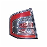 HEADLIGHTSDEPOT Left Driver Side Tail Light Compatible With 07-10 Ford Edge SE|SEL|LIMITED CAPA Certified