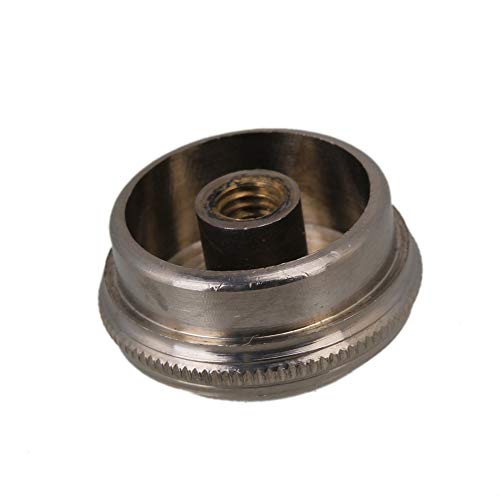Bstinay Portable Flute Head Crown Headjoint Screw Cap Instrument 18.5 x 11mm Pack of 5
