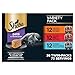 Sheba Perfect PORTIONS Wet Cat Food Pate Savory Chicken Entrée, Tender Beef Entrée, Tender Whitefish & Tuna Entrée Variety Pack, (36) 2.6 oz. Twin-Pack Trays