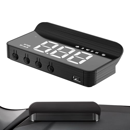 Alarma de medidor recordatorio de fatiga del volante y velocímetro hud para evitar multas