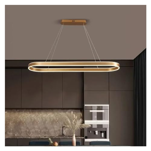 Suspension LED bague intensité réglable pour un éclairage de cuisine sur mesure