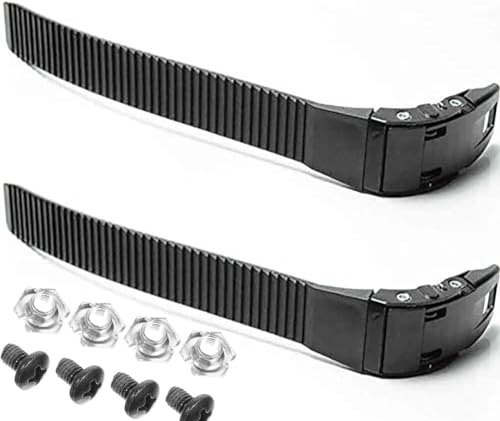 Yerleomit 2 cinghie universali per pattini in linea con viti di ricambio pattine scarpe per pattini a rotelle