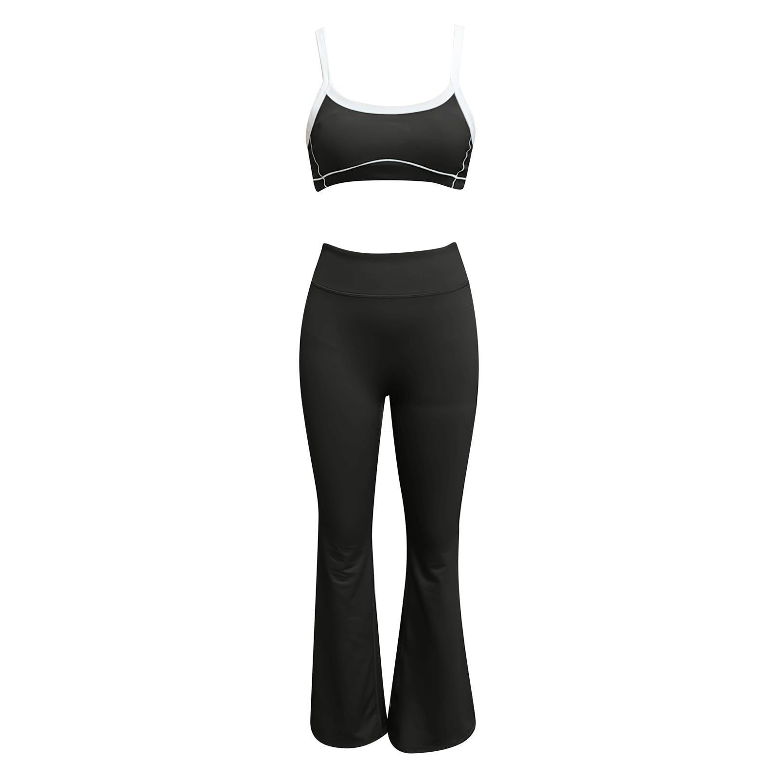 Jogginganzug Damen Yoga-Fitness-Set Enganliegendes Sportoutdoor Ensemble für Laufen Training