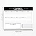 Bliss Collections Weekly Planner Pad, 50 Undated 8.5 x 11 Tear-Off Sheets for Organizing Daily and Weekly Tasks, Appointments and Responsibilities - Motivating To Do List and Productivity Tracker