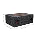 VALICLUD 8 Inch Sealed Carpeted Subwoofer Enclosure Box for Cars Audio DIY Speaker Upgrade Compatible Single Cab Trucks