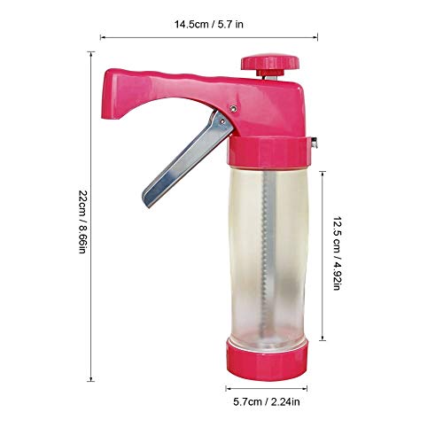 KABB Cookie Press Gun Kit, Red - Thumbnail 2
