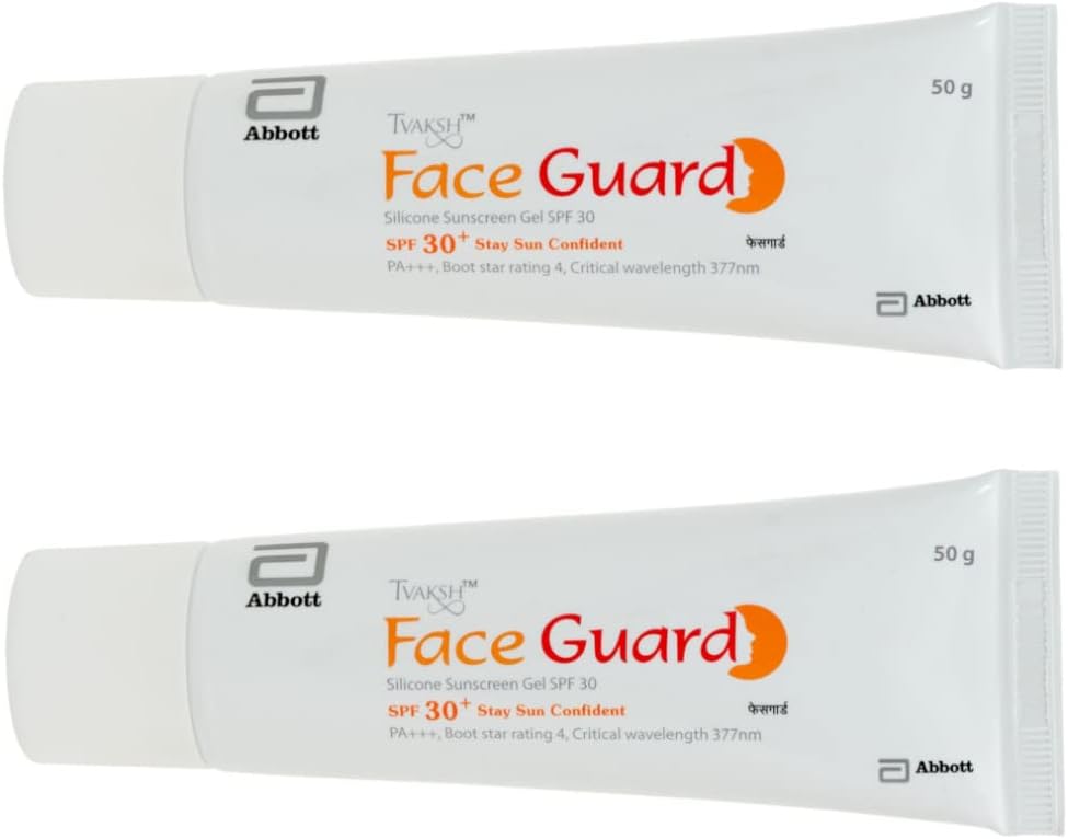 Faceguard Silicone Sunscreen Gel (Pack of 2)
