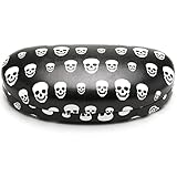 JOO'RTI Skull Sunglasses Case, Protective Hard Shell Eye Glasses Case for Women/Men Large,Safety Glasses,Blue Light, Reading Glasses,Goggles,Hard Case for Sun Glasses,Women's Men’s Eyeglasses Cases