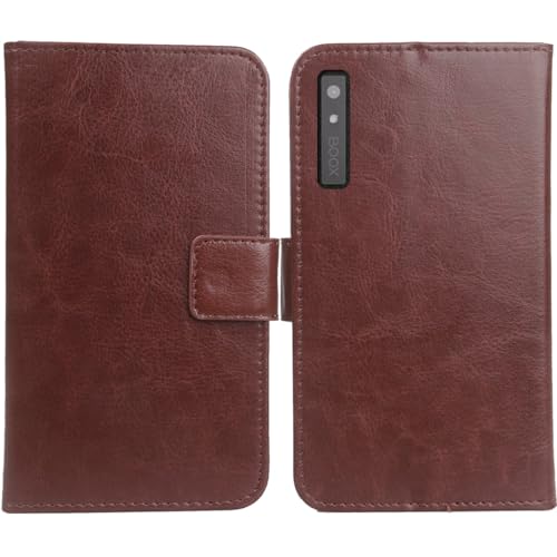 Anybird Braun Premium PU Leder Tasche Schutz Hülle Handy Hülle Wallet Cover Etui Ledertasche Für Onyx Boox Palma 2 Pro 6.13