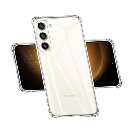 Koucfum �Ή� Galaxy S24 Plus �P�[�X�y�� �ϏՌ������\�t�gTPU �ČRMIL�K�i�S�ʕی� ���ϖh�~�擾 �M�����N�V�[S24 Plus TPU �J�o�[ �ی�P�[�X�i�l��?���ی� �V���R�� � �S���� �S�ʕی� �Ռ��z���j