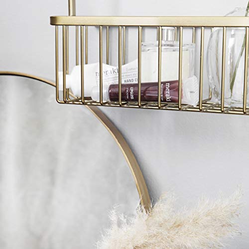 Panier de bain pour optimiser le rangement des flacons dans la douche