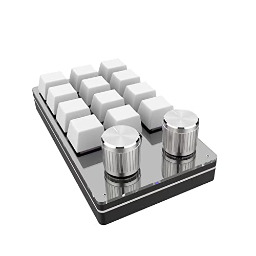 Mini clavier mécanique 12 touches programmables ZEZEFUFU USB pour bureau