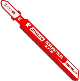 Diablo by Freud DJT130RF 3-1/4 in. Carbide Grit T-Shank Jig Saw Blade for Ceramic Tile & Glass