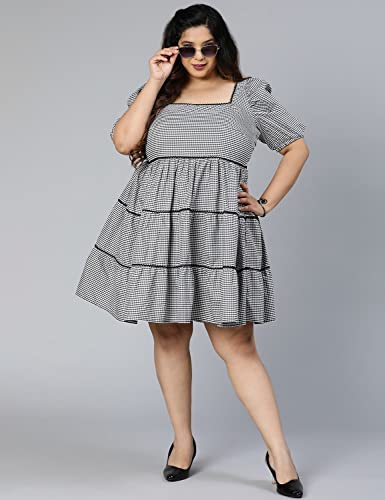 Image of oxolloxo Women Regular Fit Casual Dress