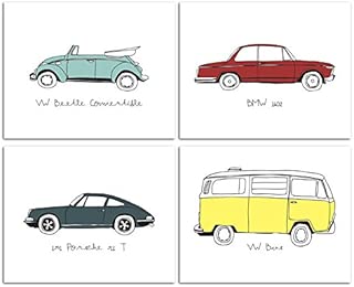 vintage car decor for nursery