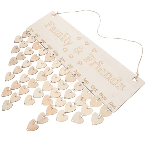 Angoily �ؐ��t�@�~���[�o�[�X�f�[�J�����_�[�{�[�h �a�������}�C���_�[ DIY�^�O�t�� �Ƒ��ƗF�B�̓��ʓ��L�O�p �Ǌ|������