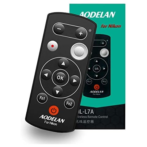 AODELAN Camera Wireless Shutter Release Remote Control for Nikon COOLPIX P1000 P950 B600 A1000 Z50 Z fc, Replaces Nikon ML-L7 Cover