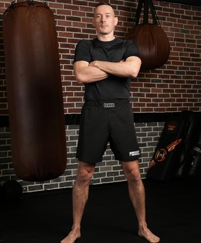 Boxing Honey Badger BJJ Shorts MMA Fight Shorts, Premium Grappling, Jiu Jitsu Brasileiro Sem Gi, Sho
