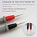 TKDMR 1000V 20A Ultra-Sharp Multimeter Meter Tester Needle Point 35″ / 90 cm Gold-Plated Test Probe Lead