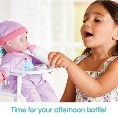 Juego de Alimentación Muñeca Suave Kidoozie miniatura 5