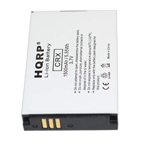 HQRP Battery Compatible with GolfBuddy Ll-A10-04 LI-A11-05 LI-B03-02 GB3-BATT-REC Golf-Buddy Platinum, World Platinum (White Model Only), GB3-PLA-G-B, DSC-GB300 Range Finder, Size 54 x 36 x 8mm