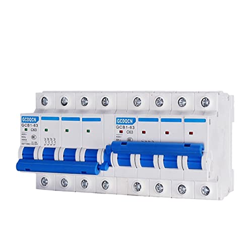 Commutateur de transfert manuel rail DIN disjoncteur inverseur source mini interlock 400V