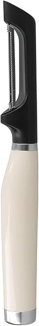 KitchenAid Euro Peeler, Peelers for Kitchen, Durable and Easy to Clean, Almond Cream