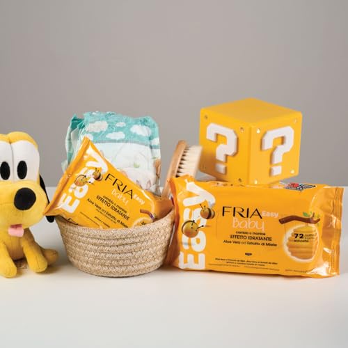 Miniatura 3 de Fria Easy Toallitas Para El Cambio De Pañal Del Bebé, Con Aloe Vera Y Extracto De Miel Con Efecto Hidratante De La Piel, Dermatológicamente Testadas, Paquete De 288 Toallitas