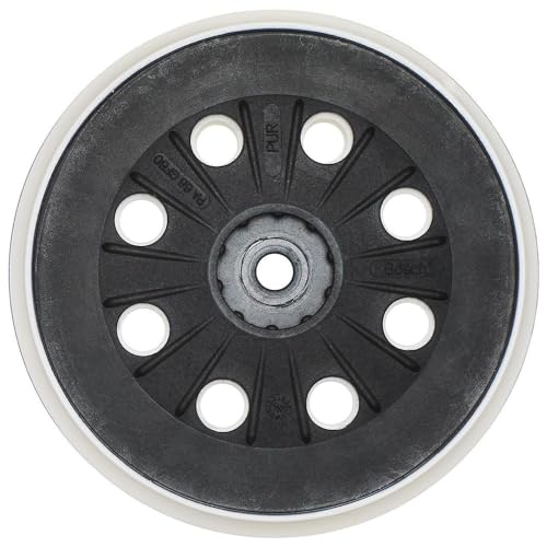 Image of Bosch Accessories 1x Backing Pad (Paint, Plaster, Ø 125 mm, 8 Hole, Medium-Hard, Accessoires Random Orbital Sanders)