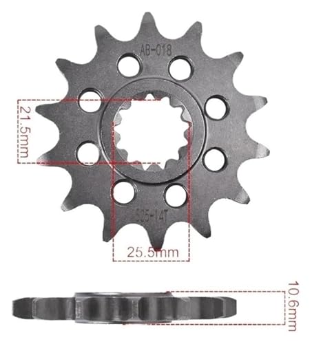 Pignons 525 44/14 dents pour BN302 Leoncino 502X