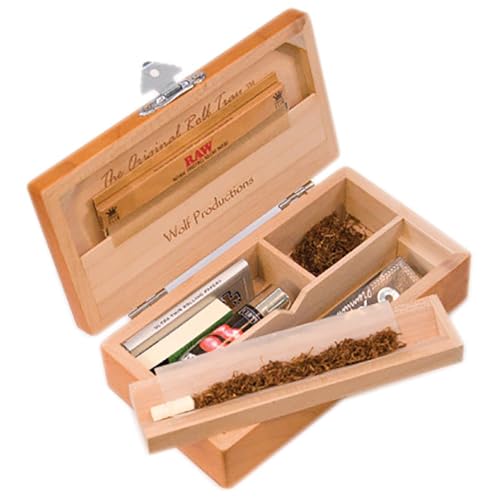 Kokunda Wolf Productions - Deluxe Wooden Rolling Box (T2 Deluxe)