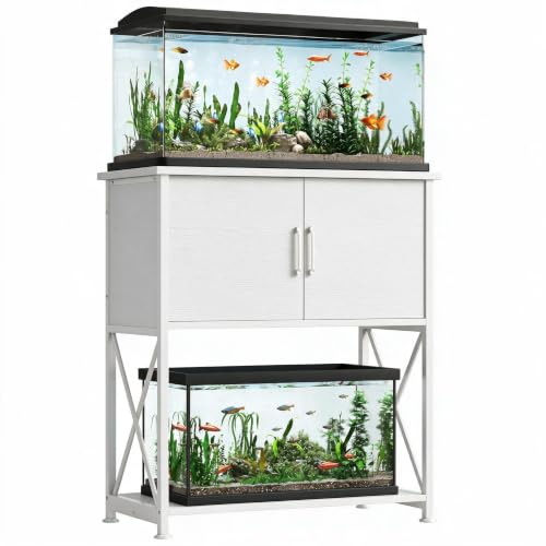 Herture 20-29 Gallon Aquarium Stand Metal Frame...