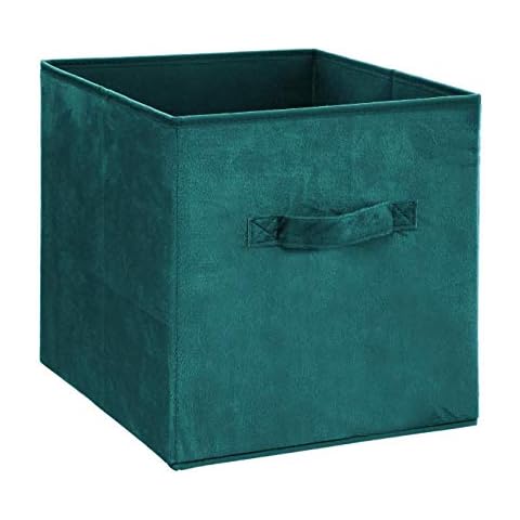 Blue Velvet Storage Box Cover