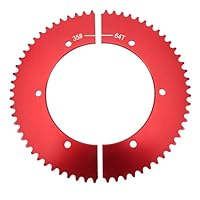 Universelles Geteiltes Kettenrad, 35 Kette, 64 Zähne, Geteiltes Kettenrad Hinten, Ersatz für 212, 196, 6,5 PS, 7,0 PS, Mini-Fahrrad, Go-Kart, Geteiltes Kettenrad