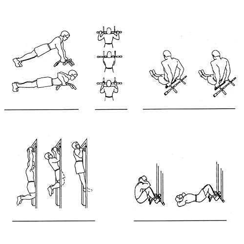 Livebest Door Pull Up Bar Doorway Upper Body Workout Exercise Strength Fitness Equippment For Home Gym #TOP5