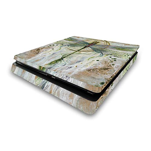 Autocollant PS4 Slim anti rayure en vinyle art Demoiselle 2