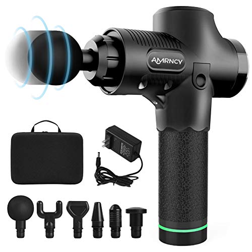 Massage Gun for Athletes, Percussion Massager Deep Tissue Massager 30 Speeds Percussion Massage Gun Massagers for Muscles Handheld Deep Tissue Massage Gun Deep Muscle Massager Gun Muscle Gun