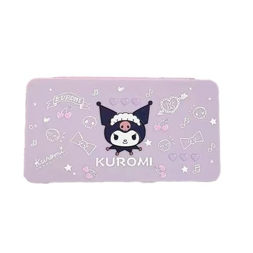 ポチャッコ クロミ マイメロディ シナモロール ポムポムプリン バッドばつ丸 ハローキティ Switchカードケース 24枚SDカードケース 24枚スイッチカード switch ソフトケース ゲームカードポケット 携帯便利 耐衝撃 (Color : クロミ