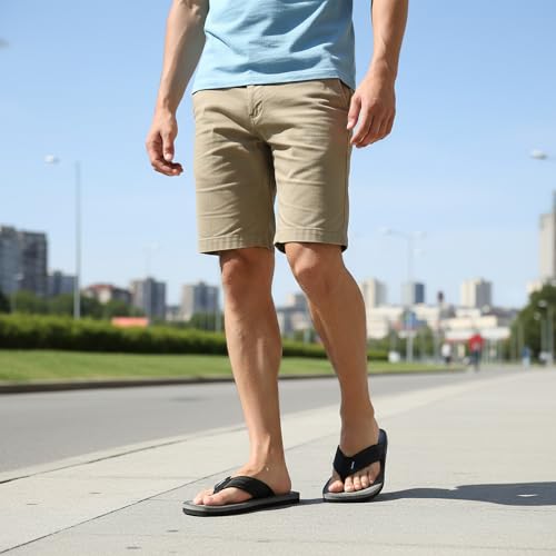 Image of Slip-On Slippers | Comfortable Daily Use Flip Flops For Home, Outdoors & Travel | Flexible & Durable | Anti-Skid Grip With Comfortable Cushioned Footbed | TFG-1001