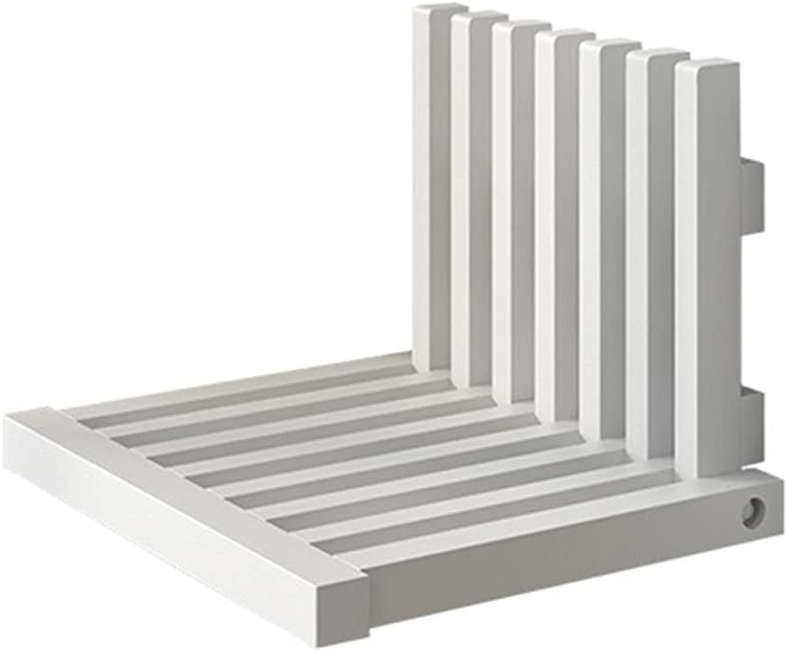 Shower Stools for Elderly,Ultra Thin Hidden Wall Hanging Folding Stool Porch Chair Shoe Changing Wall-Mounted Folding Bathroom Stool